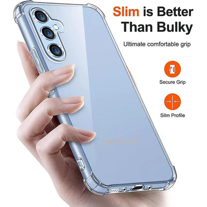 Clear Silicone Case For Samsung Galaxy