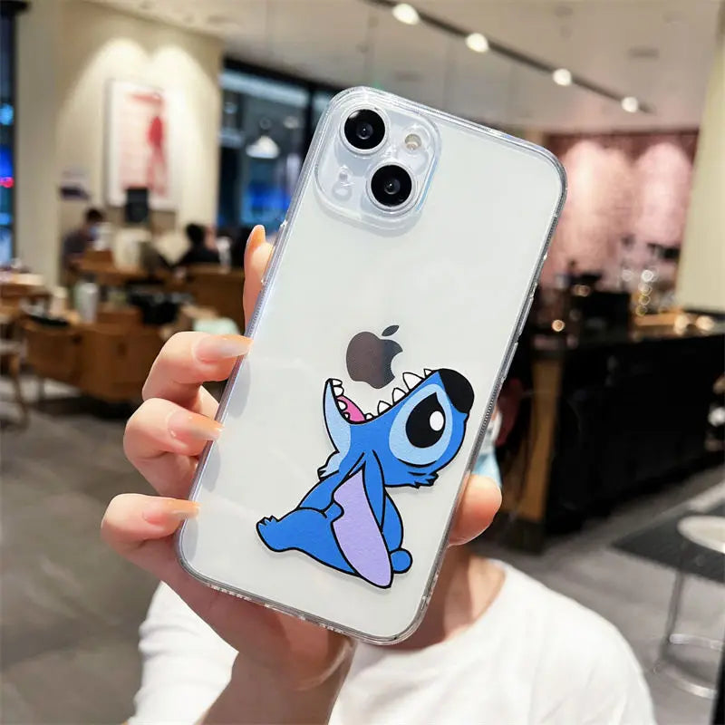 Disney Angry Stitch TPU Case for iPhone