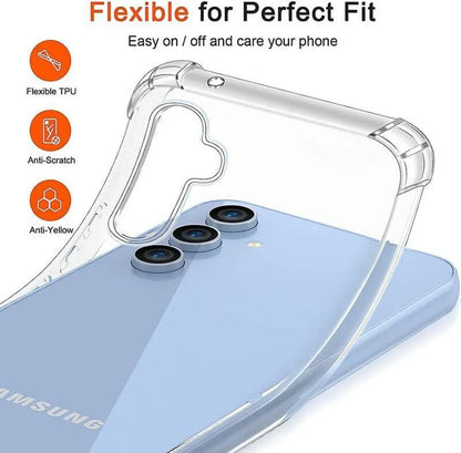 Clear Silicone Case For Samsung Galaxy