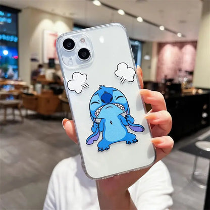 Disney Angry Stitch TPU Case for iPhone