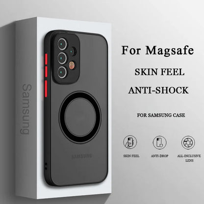 Luxury Magsafe Magnetic Case for Samsung Galaxy S