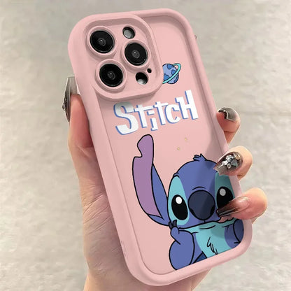 Lovely Stitch Phone Case For iPhone