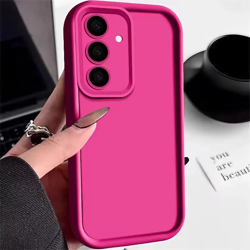 Candy Color Shockproof Silicone Case for Samsung