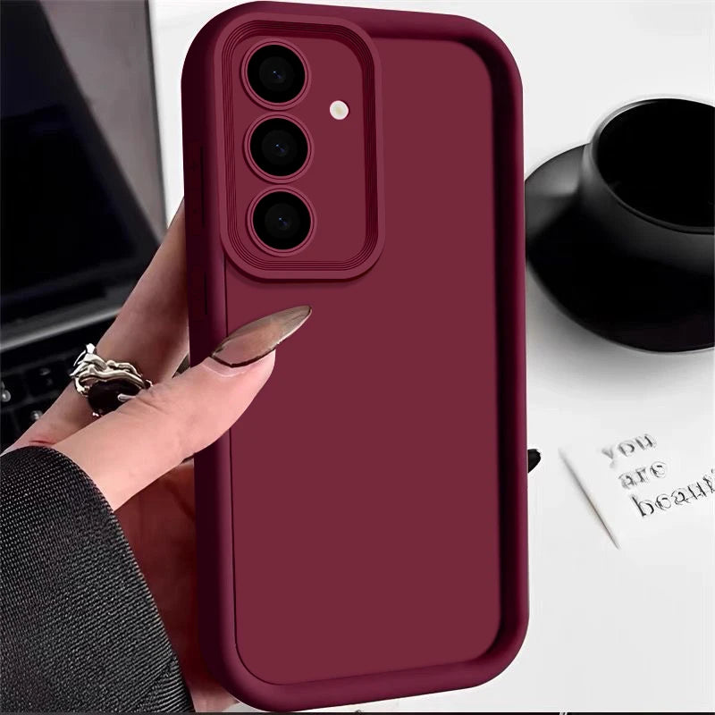 Candy Color Shockproof Silicone Case for Samsung